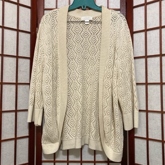 CJ Banks Sweaters - 👡 CJ Banks Plus 👡 Size Open Front Sweater
